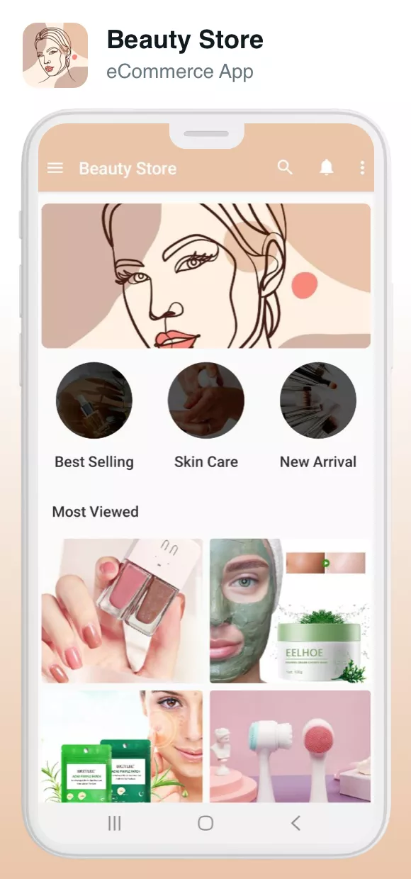 Beauty Store App