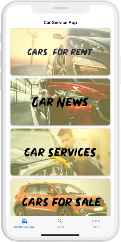 car service home ios