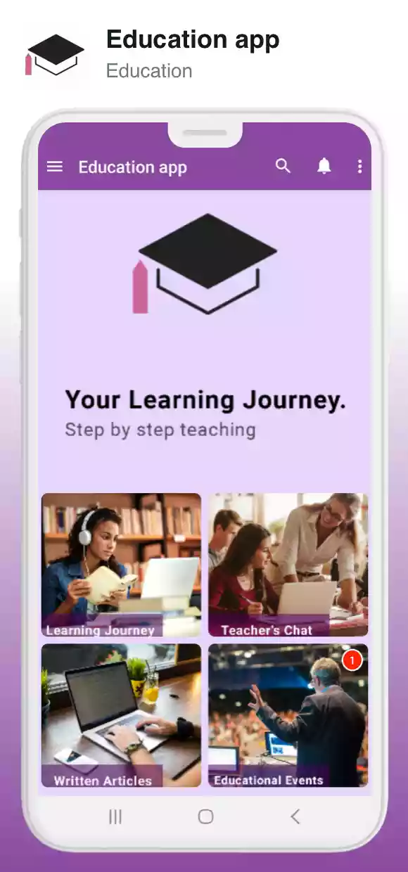 create educational app