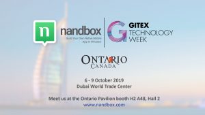 Read more about the article nandbox Exhibits at GITEX Technology Week 2019