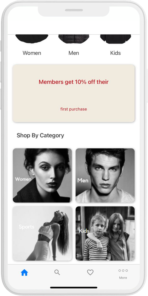 H&M ads ios