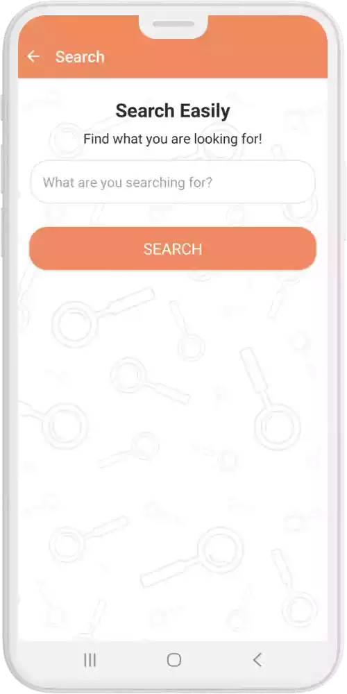 Home Service App search
