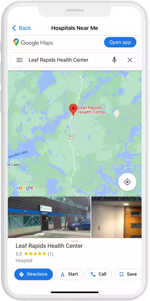 medical app google map ios