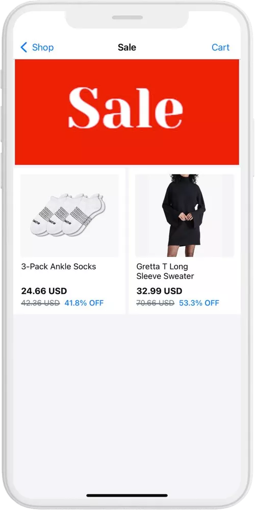 Nordstrom sale ios